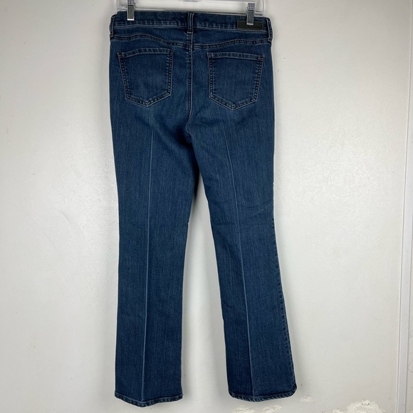 DKNY Soho Boot Jeans Dark Blue Mid Rise Bootcut Womens 4 Denim Casual - Picture 5 of 10